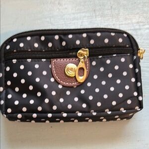 Polka Dot Cosmetic Bag